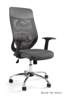Krzesło biurowe MOBI PLUS W-952 szary 
