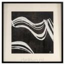 RICHMOND obraz JOZY 80x80 cm              biało-czarny - 2