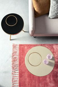 BIZZOTTO stolik kawowy KESAR 40 czarny