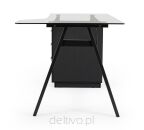 BIZZOTTO biurko CHARLIE czarne - 6