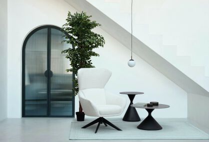 BIZZOTTO stolik kawowy JOONA 70 czarny