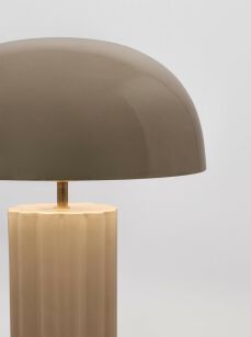 BIZZOTTO lampa stołowa KAIKU 54 beżowa