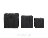 KARE zestaw skrzyń VOYAGE czarny - 2