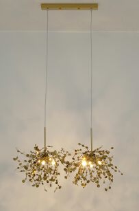 MOOSEE Lampa wisząca MONETE złota -       metal