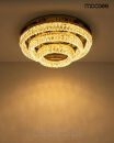 MOOSEE lampa sufitowa / plafon SAVOY 3    złota - 3
