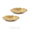 KARE komplet 2 półmisków BELL 36 cm       złoty - 2