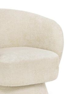 BIZZOTTO fotel obrotowy JULIENNE SHELL    beżowy