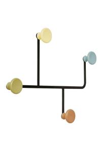 Wieszak LEWIS - MDF, metal