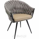 KARE krzesło KNOT brązowe - 2