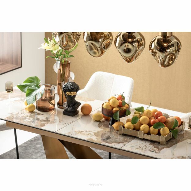 KARE misa dekoracyjna EINGMA 17 cm        brązowa