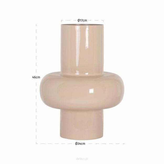 RICHMOND wazon BENICE S beżowy