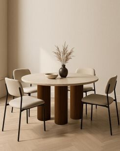 MaMaison stół jadalniany RAGNO 120        drewno / marmur