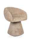 MaMaison krzesło obrotowe PEDRA beżowe - 2