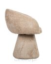 MaMaison krzesło obrotowe PEDRA beżowe - 3