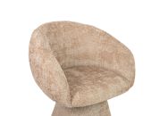 MaMaison krzesło obrotowe PEDRA beżowe - 8