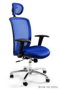 Fotel biurowy EXPANDER W-94 niebieski