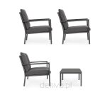 BIZZOTTO zestaw ogrodowy KONNOR 2 szary - 6