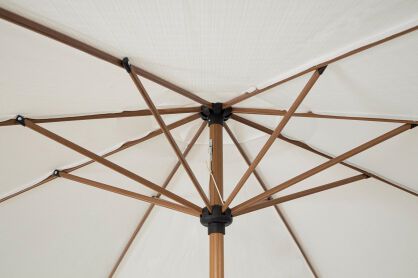 BIZZOTTO parasol ogrodowy PALINURO biały