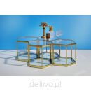 KARE stolik kawowy COMB GOLD 45 złoty - 5