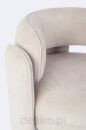 BIZZOTTO fotel AISHA beżowy - 6