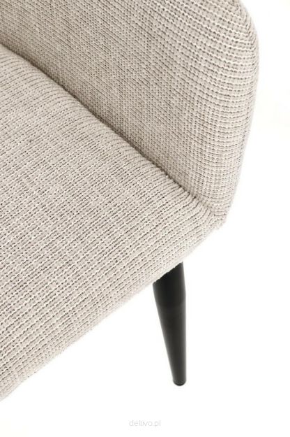 BIZZOTTO krzesło KATI ARM beżowe