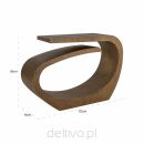 RICHMOND konsola ALHAMBRA szczotkowane    złoto - 8