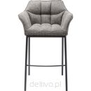 KARE krzesło barowe THINKTANK 2 szare - 5