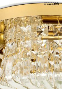 MOOSEE lampa sufitowa / plafon BALUNA 80  złota