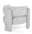 BIZZOTTO fotel AISHA jasny szary - 4