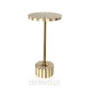 KARE stolik DOMERO CIRQUE 25 biało-złoty - 2