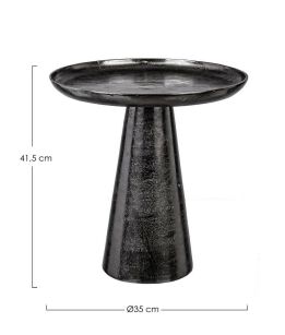 BIZZOTTO stolik kawowy KULVIR 35 czarny