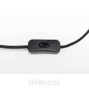 KARE lampa stołowa NUBE 48 czarna - 6