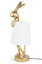KARE lampa stołowa RABBIT 88 cm biała / złota - 3