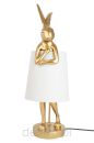 KARE lampa stołowa RABBIT 88 cm biała / złota - 4