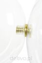 MOOSEE Lampa wisząca CAPRI DISC 5 złota   - 300 LED, aluminium, szkło - 8