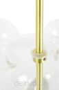 MOOSEE Lampa wisząca CAPRI DISC 5 złota   - 300 LED, aluminium, szkło - 9